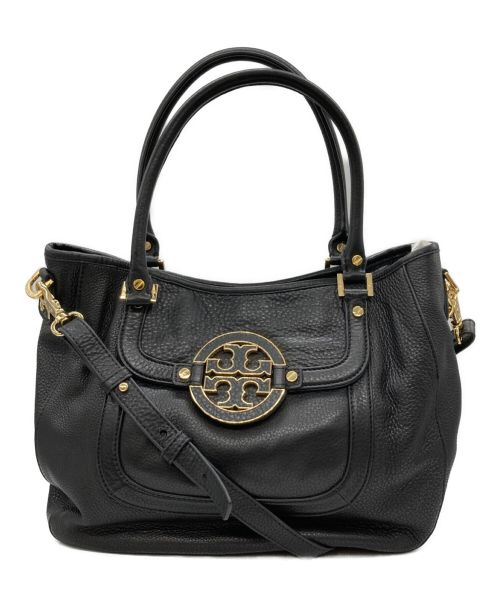 TORY BURCH（トリーバーチ）TORY BURCH (トリーバーチ) 2WAYショルダーバッグ ブラック サイズ:表記なしの古着・服飾アイテム