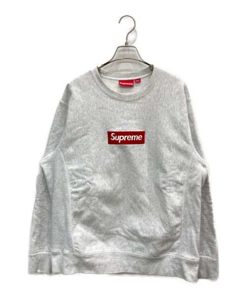 SUPREME（シュプリーム）SUPREME (シュプリーム) BOX LOGO CREWNECK SWEATSHIRT グレー サイズ:Largeの古着・服飾アイテム