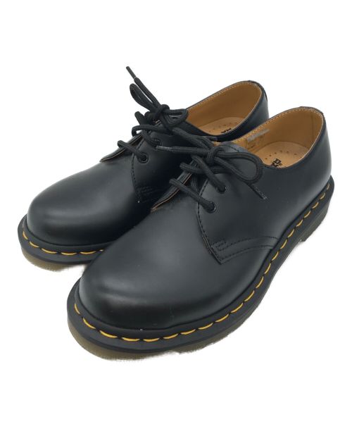 Dr.Martens（ドクターマーチン）Dr.Martens (ドクターマーチン) 3ホールシューズ ブラック サイズ:24の古着・服飾アイテム