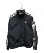 adidasアディダス）の古着「LOCK UP TRACK TOP」｜ブラック