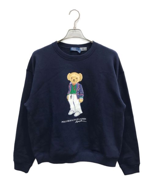 POLO RALPH LAUREN（ポロ・ラルフローレン）POLO RALPH LAUREN (ポロ・ラルフローレン) ポロベアースウェット ネイビー サイズ:L 未使用品の古着・服飾アイテム