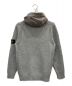 STONE ISLAND (ストーンアイランド) Lambswool Hooded Cardigan グレー サイズ:M：25000円