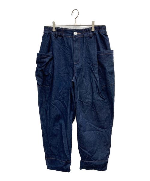 rehacer（レアセル）rehacer (レアセル) Bulky Wide Denim Pants インディゴ サイズ:Mの古着・服飾アイテム