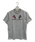 maison kitsune（メゾンキツネ）の古着「TEE-SHIRT LOVEBIRDS」｜グレー