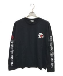 KENZO（ケンゾー）の古着「Kanji Logo Crest LS Tee M」｜ブラック