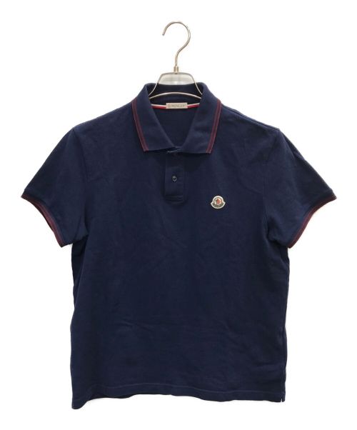 MONCLER（モンクレール）MONCLER (モンクレール) maglia polo manica corta ネイビー サイズ:Mの古着・服飾アイテム