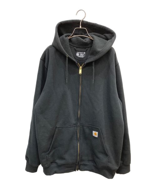 CarHartt（カーハート）CarHartt (カーハート) Loose Fit Midweight Full-Zip Sweatshirt ブラック サイズ:Lの古着・服飾アイテム