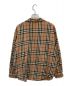 Burberry's (バーバリーズ) ノバチェックオープンカラーシャツ ベージュ サイズ:L：12000円