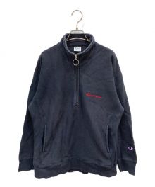 Champion×MONKEY TIME（チャンピオン×モンキータイム）の古着「REVERSE WEAVE HALF ZIP」｜ネイビー