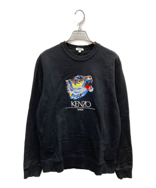 KENZO（ケンゾー）KENZO (ケンゾー) タイガースウェット ブラック サイズ:Sの古着・服飾アイテム