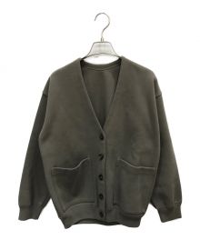 crepuscule（クレプスキュール）の古着「Milano Rib Cardigan」｜グレー