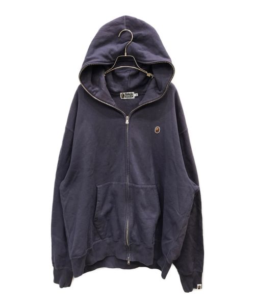 A BATHING APE（アベイシングエイプ）A BATHING APE (アベイシングエイプ) ジップパーカー パープル サイズ:2XLの古着・服飾アイテム