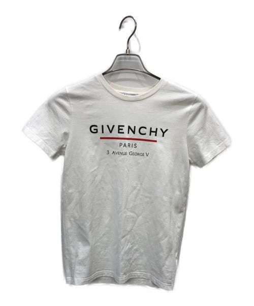 GIVENCHY（ジバンシィ）GIVENCHY (ジバンシィ) ロゴTシャツ ホワイト サイズ:Lの古着・服飾アイテム