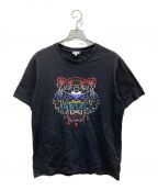 KENZOケンゾー）の古着「GRADIENT TIGER T-SHIRT」｜ブラック