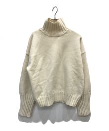 TODAYFUL（トゥデイフル）の古着「Superfinewool Turtle Knit」｜アイボリー