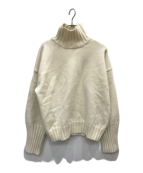 TODAYFUL（トゥデイフル）TODAYFUL (トゥデイフル) Superfinewool Turtle Knit アイボリー サイズ:ＦＲＥＥの古着・服飾アイテム