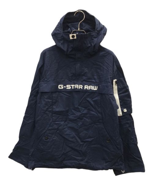 G-STAR RAW（ジースターロゥ）G-STAR RAW (ジースターロゥ) アノラックパーカー ネイビー サイズ:XSの古着・服飾アイテム