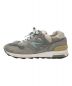 NEW BALANCE (ニューバランス) スニーカー グレー サイズ:US5/UK4 1/2/EU37.5/23cm：5000円