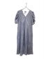 ne quittez pas（ヌキテパ）の古着「Dobby Stripe Plain Dress」｜スカイブルー