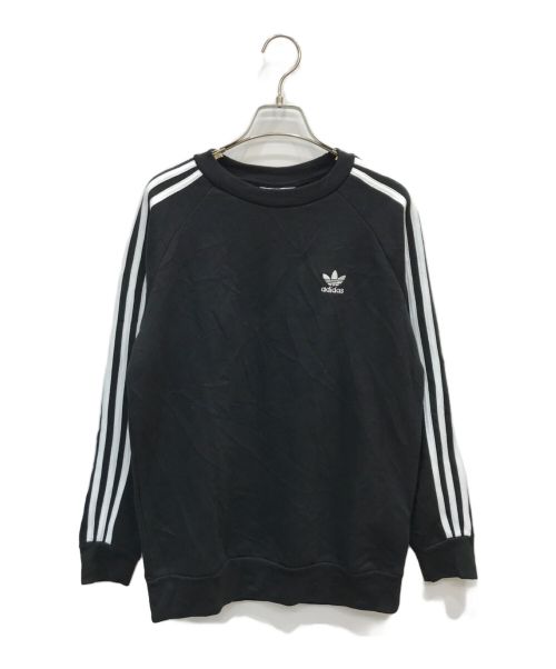 adidas（アディダス）adidas (アディダス) スウェット ブラック サイズ:Sの古着・服飾アイテム