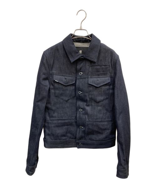 G-STAR RAW（ジースターロゥ）G-STAR RAW (ジースターロゥ) デニムジャケット インディゴ サイズ:XSの古着・服飾アイテム