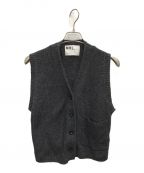 MHLエムエイチエル）の古着「VINTAGE COTTON LINEN WOMENS VEST」｜ブラック