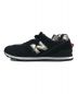 NEW BALANCE (ニューバランス) スニーカー ブラック サイズ:US7/UK5/EUR37.5/24cm 未使用品：6000円