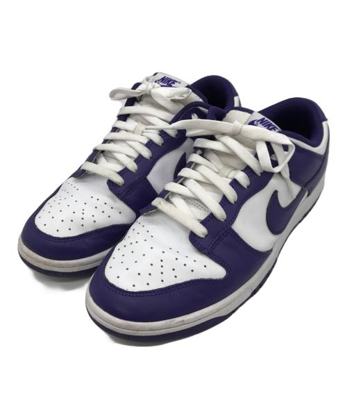 NIKE（ナイキ）NIKE (ナイキ) Dunk Low Retro Championship Court Purple パープル サイズ:UK8.5/BR41/EUR43/27.5cmの古着・服飾アイテム