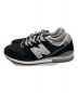 NEW BALANCE (ニューバランス) スニーカー ブラック サイズ:US9.5/UK9/EU43/27.5cm：5000円