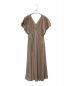 Her lip to（ハーリップトゥ）の古着「Bon Voyage Belted Long Dress」｜ベージュ