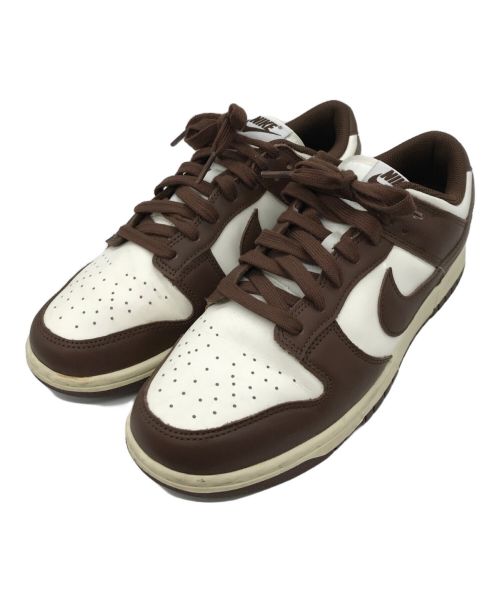 NIKE（ナイキ）NIKE (ナイキ) DUNK LOW SAIL/CACAO WOW-COCONUT ブラウン×ホワイト サイズ:UK7.5/EUR42/BR40/27cmの古着・服飾アイテム