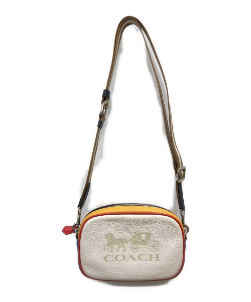 COACH（コーチ）COACH (コーチ) ショルダーバッグ ホワイトの古着・服飾アイテム