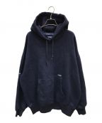 DESCENDANTディセンダント）の古着「HORIZON HOODED SWEATSHIRT」｜ブルー