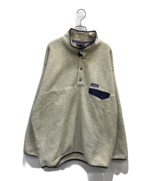 Patagonia（パタゴニア）Patagonia (パタゴニア) SYNCHILLA SNAP T PULLOVER アイボリー サイズ:XLの古着・服飾アイテム