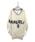 MM6 Maison Margiela（エムエムシックス メゾンマルジェラ）の古着「NUMBERING SWEATER」｜アイボリー