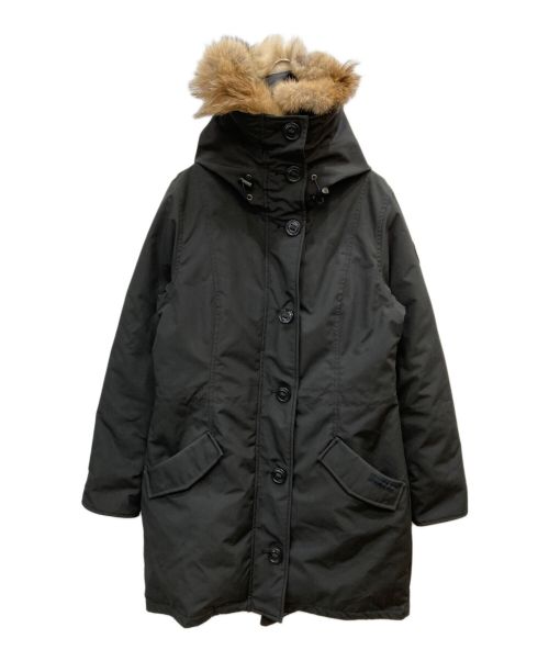 CANADA GOOSE（カナダグース）CANADA GOOSE (カナダグース) ROSSCLAIR PARKA ブラック サイズ:Lの古着・服飾アイテム