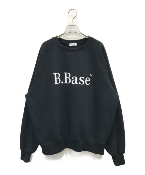 BrokenBase（ブロークンベース）BrokenBase (ブロークンベース) ロゴスウェット ブラック サイズ:Lの古着・服飾アイテム