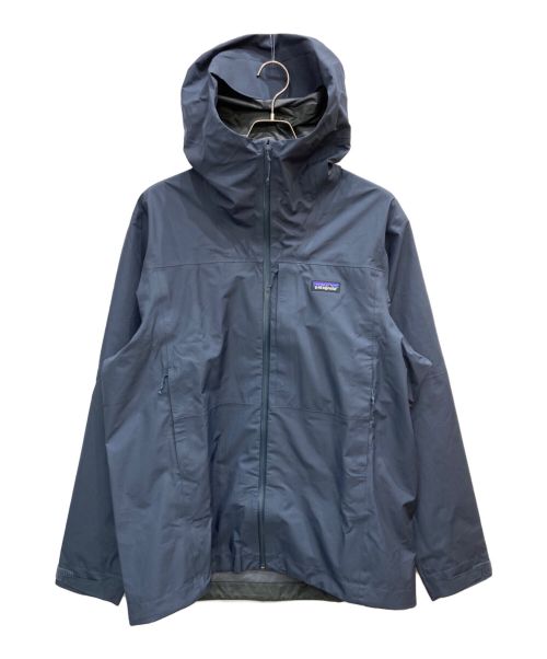 Patagonia（パタゴニア）Patagonia (パタゴニア) Boulder Fork Rain Jacket ネイビー サイズ:Lの古着・服飾アイテム