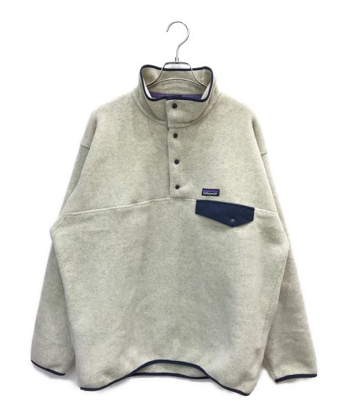 Patagonia（パタゴニア）Patagonia (パタゴニア) SYNCHILLA SNAP T PULLOVER アイボリー サイズ:Lの古着・服飾アイテム