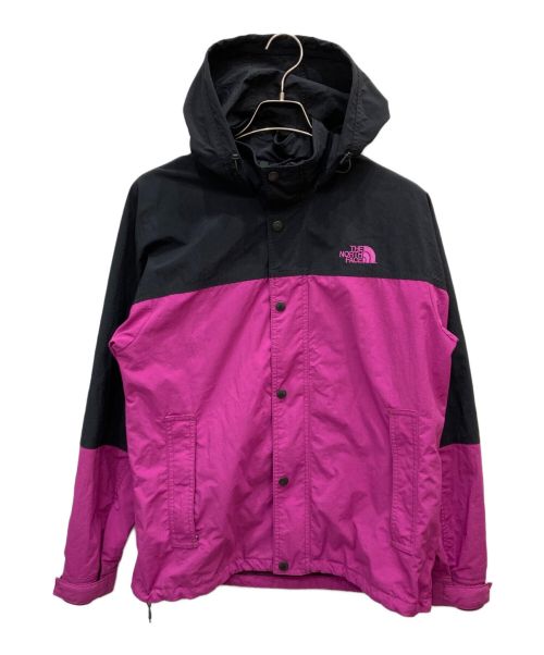 THE NORTH FACE（ザ ノース フェイス）THE NORTH FACE (ザ ノース フェイス) ハイドレナウィンドジャケット ブラック×パープル サイズ:Mの古着・服飾アイテム