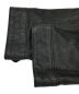 中古・古着 AVIREX (アヴィレックス) 山羊レザージャケット ブラック サイズ:XL：5000円