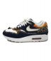 NIKE (ナイキ) AIR MAX 1 PRM ホワイト×インディゴ サイズ:US8/UK7/EUR41/26cm：7000円