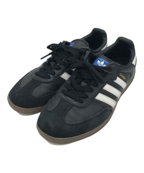 adidas（アディダス）adidas (アディダス) スニーカー ブラック×ホワイト サイズ:US9 1/2/UK9/EU43 1/3/27.5cmの古着・服飾アイテム