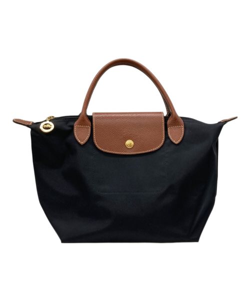 LONGCHAMP（ロンシャン）LONGCHAMP (ロンシャン) ル プリアージュR オリジナル S トップハンドルバッグ ブラック サイズ:表記なしの古着・服飾アイテム