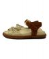 J&M DAVIDSON (ジェイ＆エム デヴィッドソン) STRAPPY KNOTTED SANDAL ベージュ サイズ:36：13000円