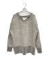 CLANE (クラネ) WFACECUTNECKWIDEKNITTOPS グレー サイズ:1：5000円