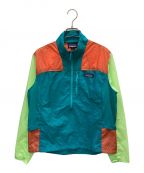 Patagoniaパタゴニア）の古着「Hoody Stash HalfZip Windbreaker Pullover」｜マルチカラー