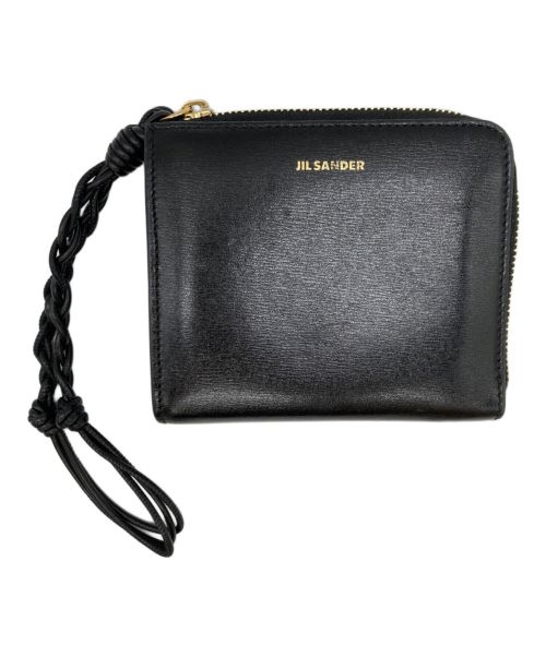 JIL SANDER（ジルサンダー）JIL SANDER (ジルサンダー) CREDIT CARD PURSE ブラックの古着・服飾アイテム