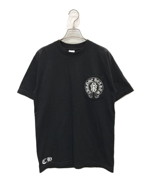 CHROME HEARTS（クロムハーツ）CHROME HEARTS (クロムハーツ) プリントTシャツ ブラック サイズ:Mの古着・服飾アイテム