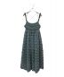 LE CIEL BLEU（ルシェルブルー）の古着「Shrinked Jacquard Cami Dress」｜ブルー